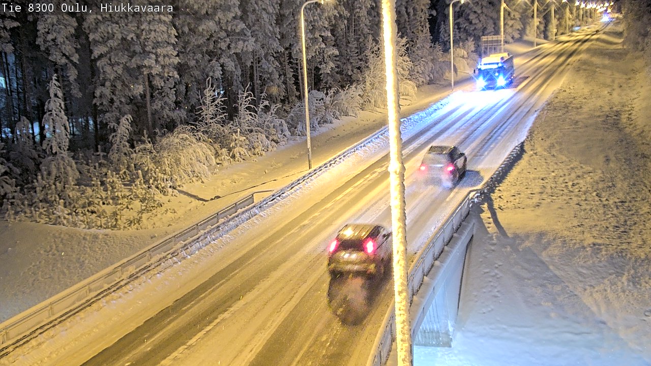 Kelikamerat Kuva tie 8300 Oulu Hiukkavaara, Oulu, Pohjois-Pohjanmaa