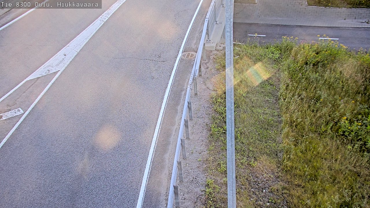 Kelikamerat Kuva tie 8300 Oulu Hiukkavaara, Oulu, Pohjois-Pohjanmaa
