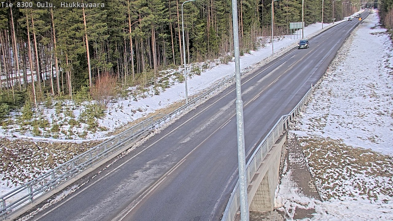 Kelikamerat Kuva tie 8300 Oulu Hiukkavaara, Oulu, Pohjois-Pohjanmaa