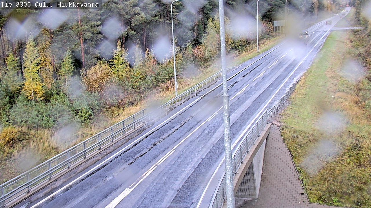 Weather Camera Image road 8300 Oulu Hiukkavaara, Oulu, Pohjois-Pohjanmaa