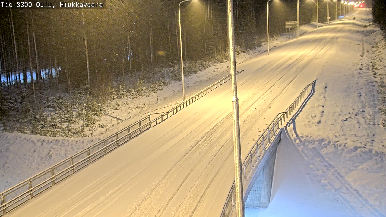 Kelikamerat Kuva tie 8300 Oulu Hiukkavaara, Oulu, Pohjois-Pohjanmaa