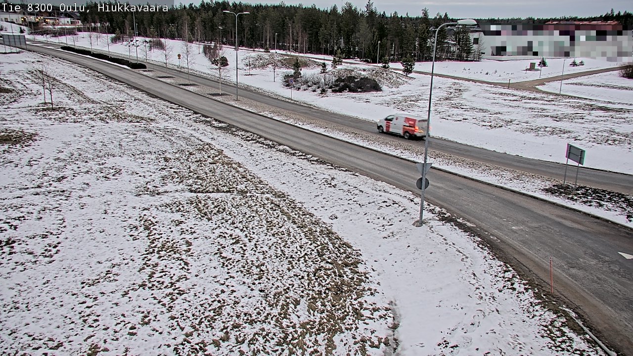 Kelikamerat Kuva tie 8300 Oulu Hiukkavaara, Oulu, Pohjois-Pohjanmaa