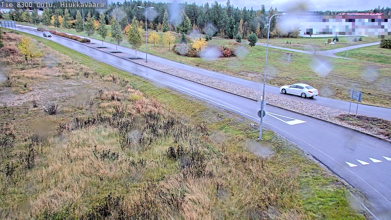 Weather Camera Image road 8300 Oulu Hiukkavaara, Oulu, Pohjois-Pohjanmaa