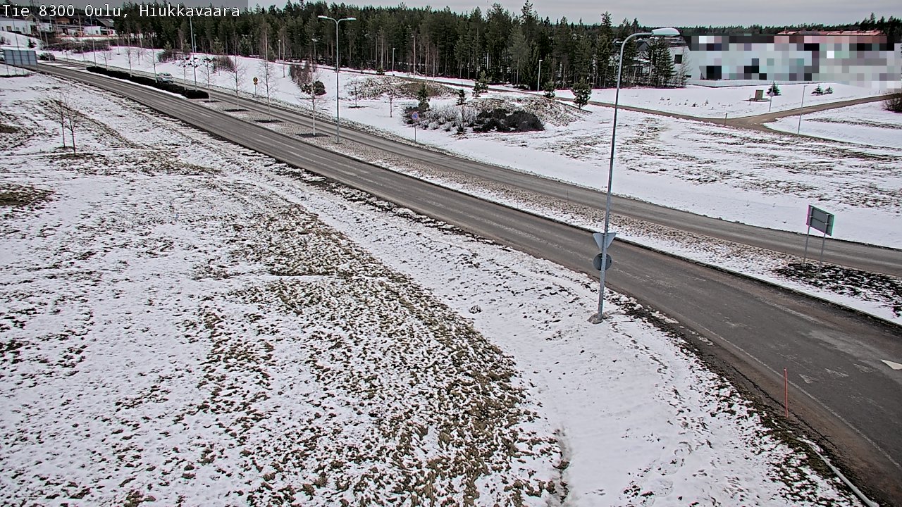 Kelikamerat Kuva tie 8300 Oulu Hiukkavaara, Oulu, Pohjois-Pohjanmaa