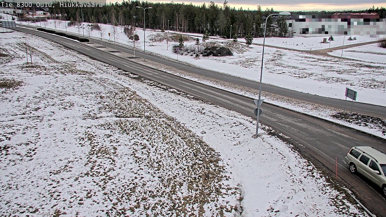 Kelikamerat Kuva tie 8300 Oulu Hiukkavaara, Oulu, Pohjois-Pohjanmaa