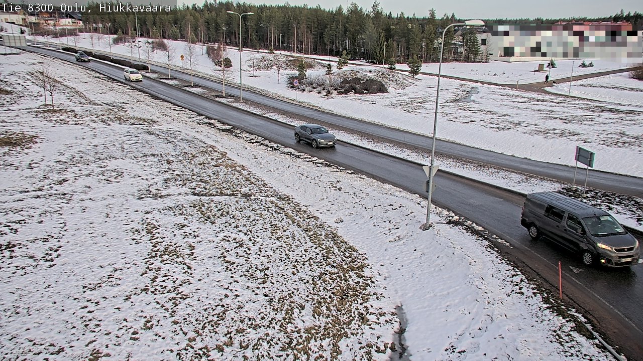 Kelikamerat Kuva tie 8300 Oulu Hiukkavaara, Oulu, Pohjois-Pohjanmaa