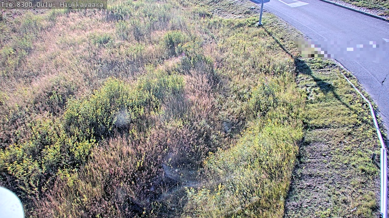 Kelikamerat Kuva tie 8300 Oulu Hiukkavaara, Oulu, Pohjois-Pohjanmaa