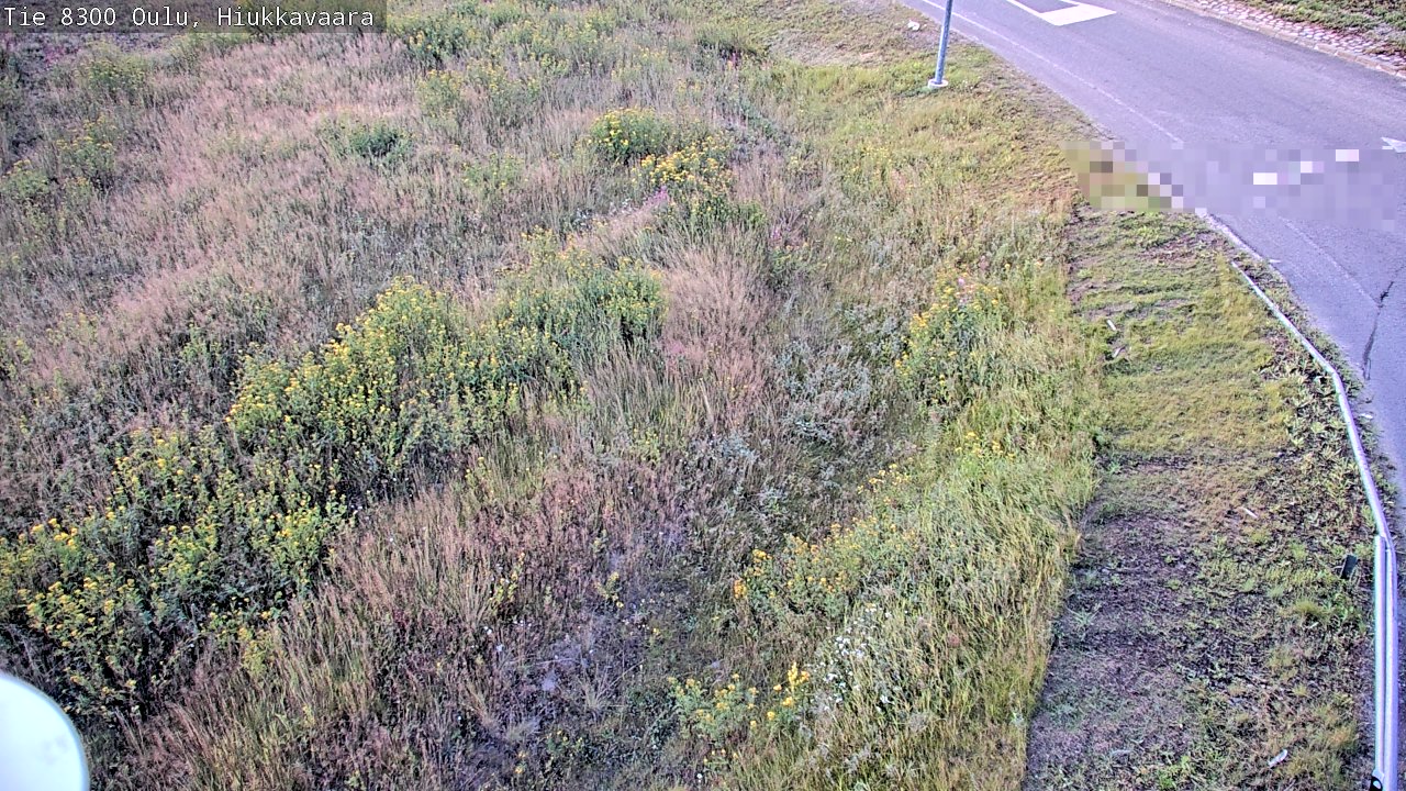 Kelikamerat Kuva tie 8300 Oulu Hiukkavaara, Oulu, Pohjois-Pohjanmaa
