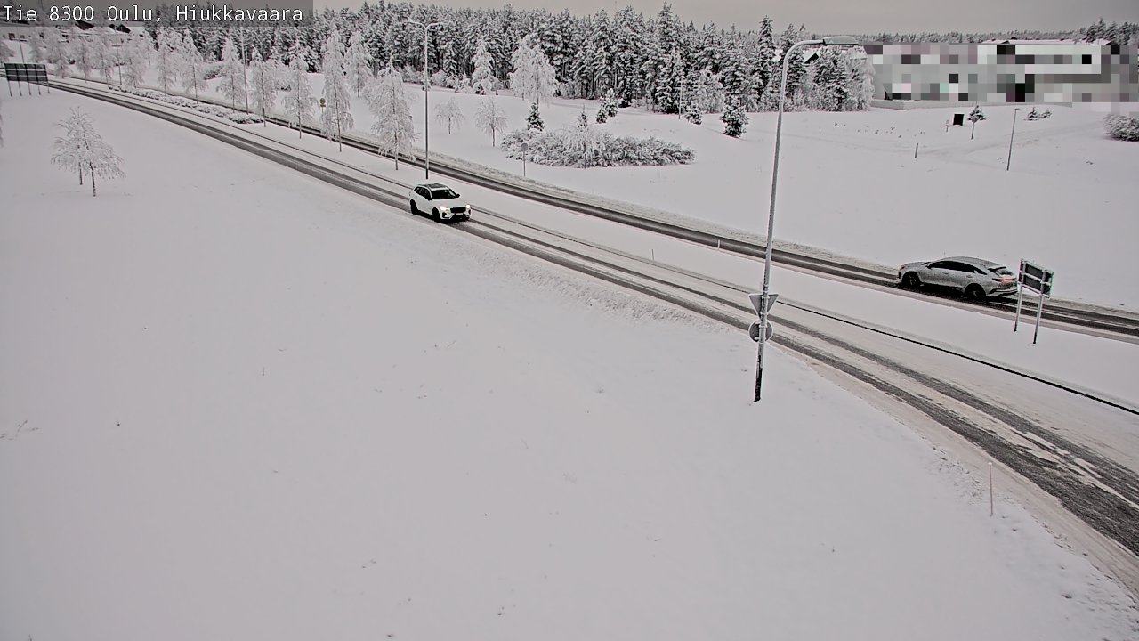 Kelikamerat Kuva tie 8300 Oulu Hiukkavaara, Oulu, Pohjois-Pohjanmaa