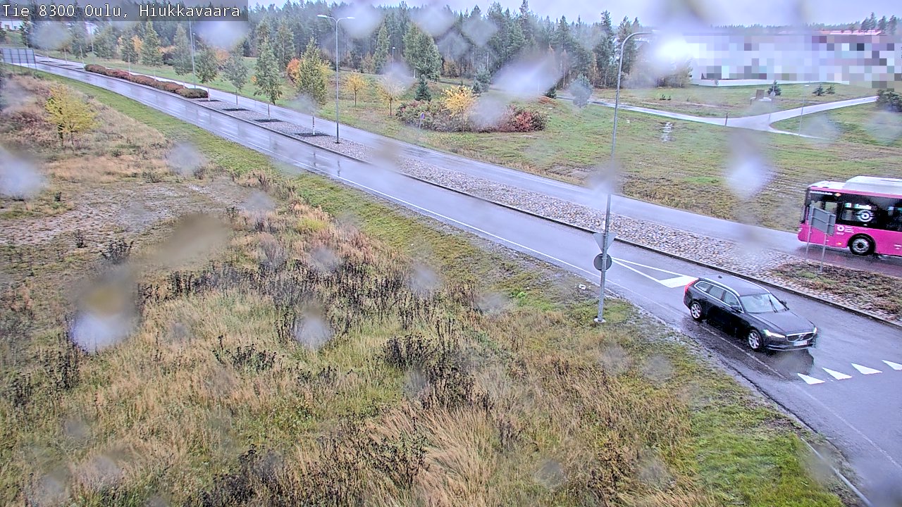 Weather Camera Image road 8300 Oulu Hiukkavaara, Oulu, Pohjois-Pohjanmaa