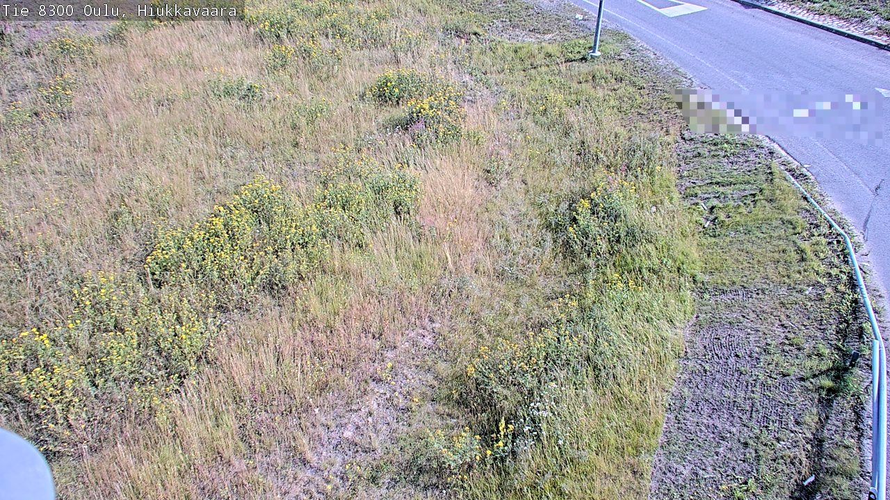 Weather Camera Image road 8300 Oulu Hiukkavaara, Oulu, Pohjois-Pohjanmaa