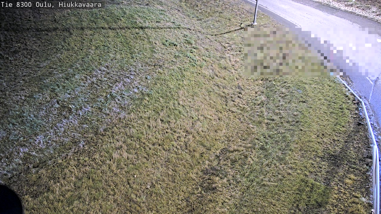 Kelikamerat Kuva tie 8300 Oulu Hiukkavaara, Oulu, Pohjois-Pohjanmaa