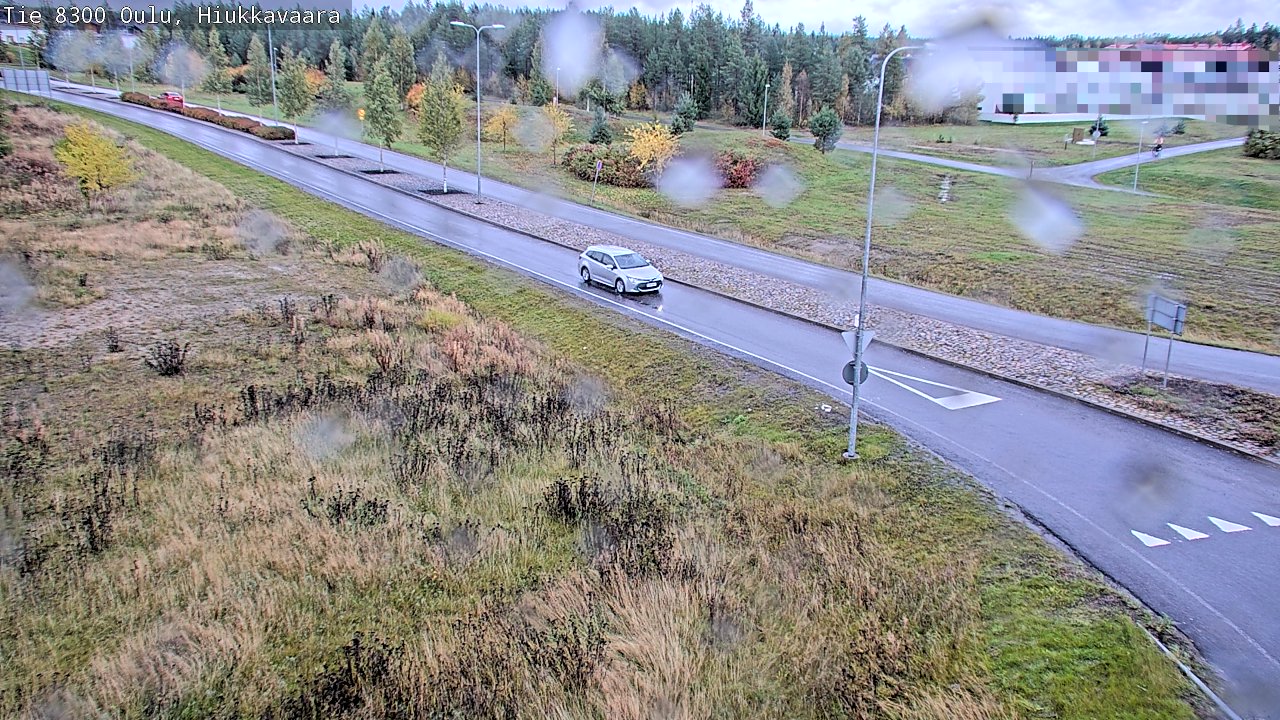 Weather Camera Image road 8300 Oulu Hiukkavaara, Oulu, Pohjois-Pohjanmaa