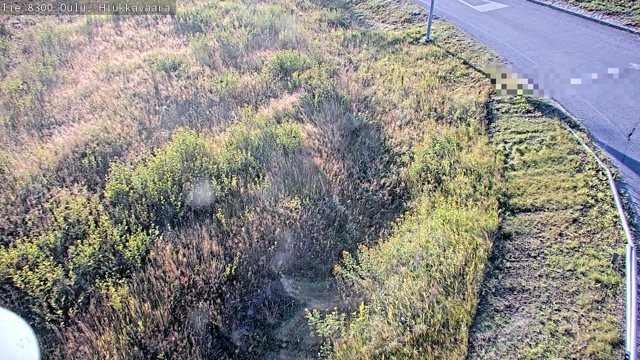 Kelikamerat Kuva tie 8300 Oulu Hiukkavaara, Oulu, Pohjois-Pohjanmaa