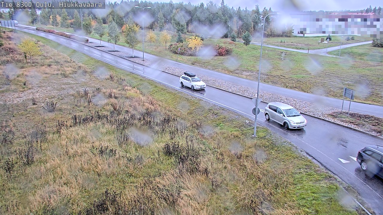 Weather Camera Image road 8300 Oulu Hiukkavaara, Oulu, Pohjois-Pohjanmaa