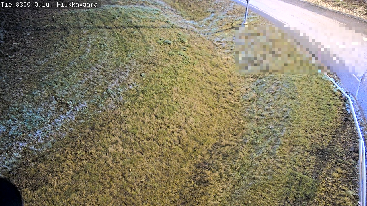 Kelikamerat Kuva tie 8300 Oulu Hiukkavaara, Oulu, Pohjois-Pohjanmaa