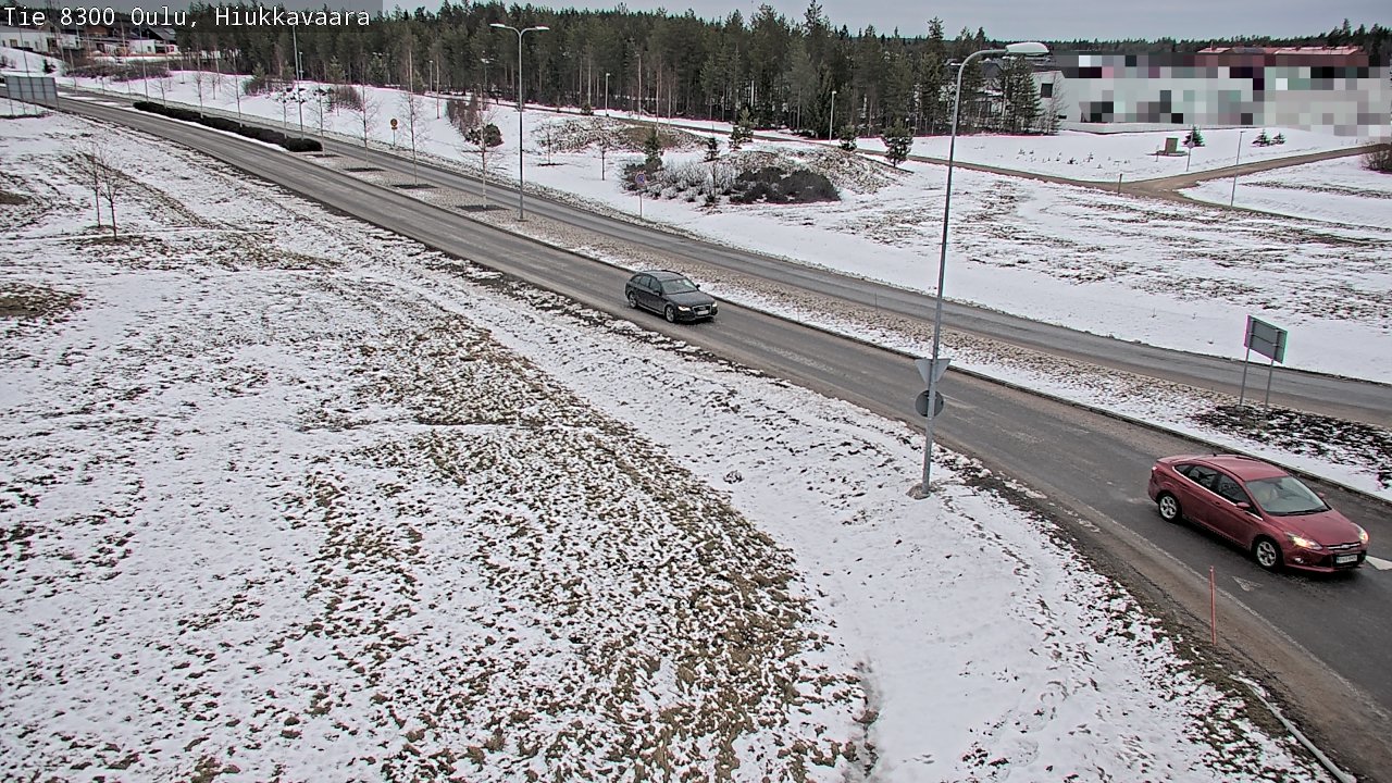 Kelikamerat Kuva tie 8300 Oulu Hiukkavaara, Oulu, Pohjois-Pohjanmaa