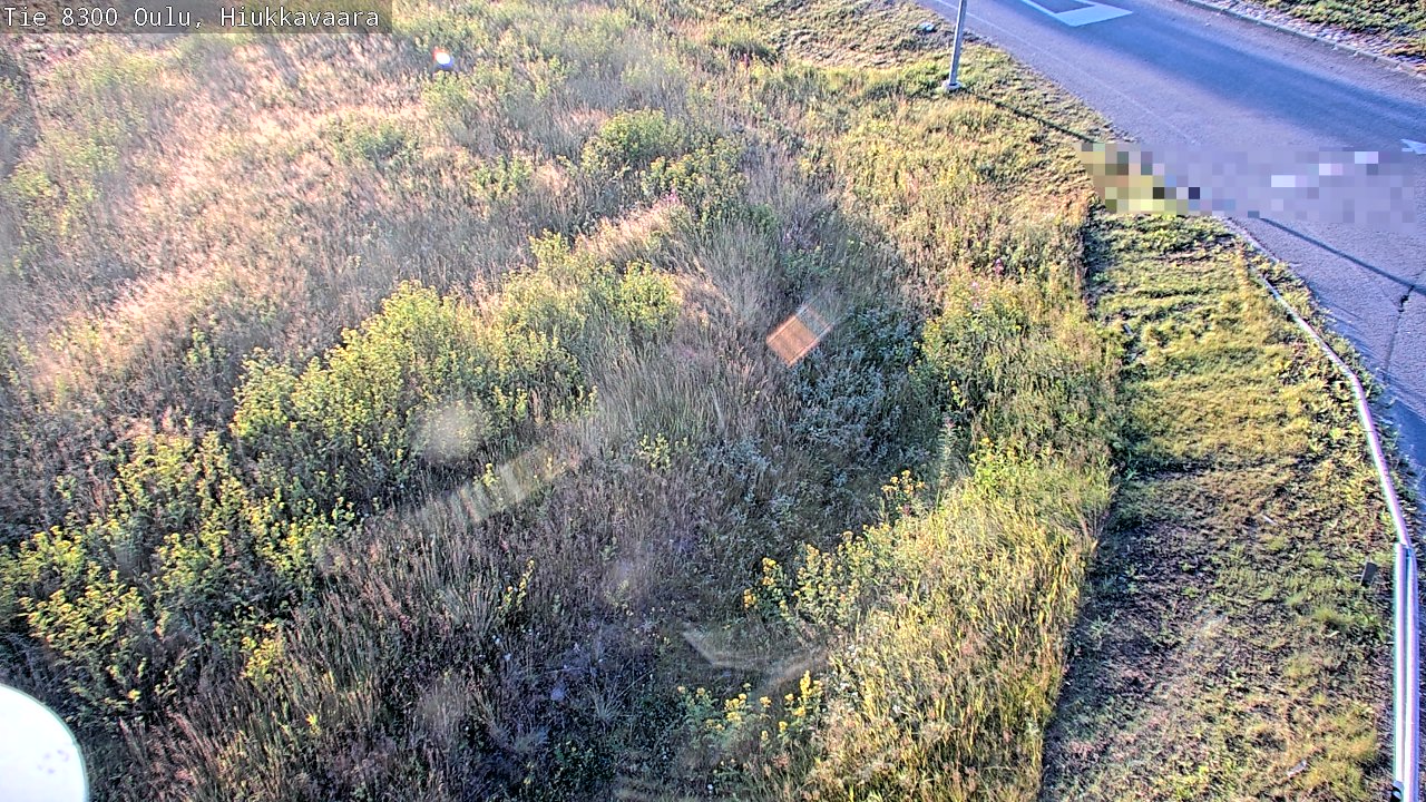 Kelikamerat Kuva tie 8300 Oulu Hiukkavaara, Oulu, Pohjois-Pohjanmaa