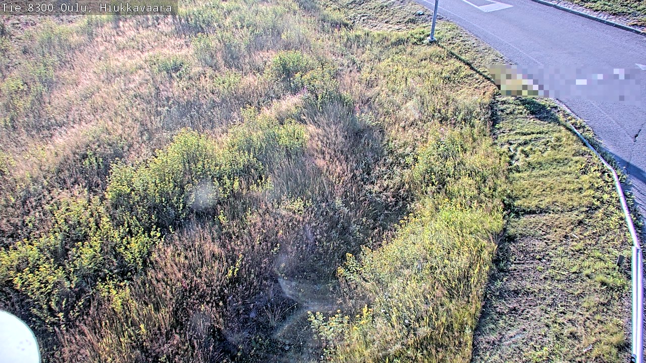 Kelikamerat Kuva tie 8300 Oulu Hiukkavaara, Oulu, Pohjois-Pohjanmaa