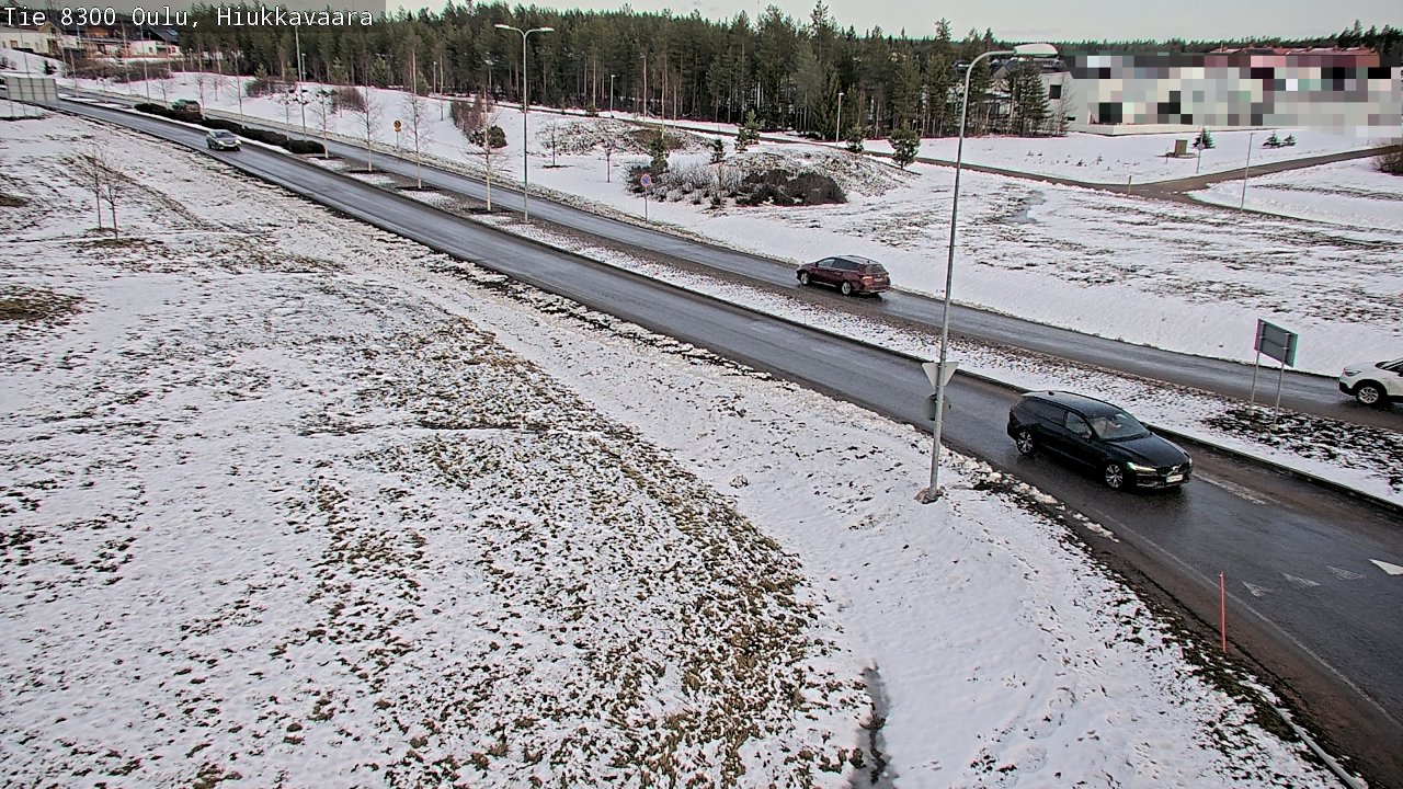 Kelikamerat Kuva tie 8300 Oulu Hiukkavaara, Oulu, Pohjois-Pohjanmaa