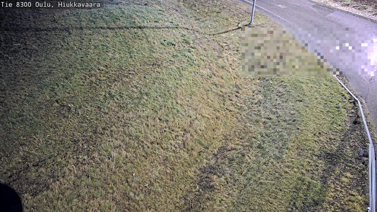 Kelikamerat Kuva tie 8300 Oulu Hiukkavaara, Oulu, Pohjois-Pohjanmaa