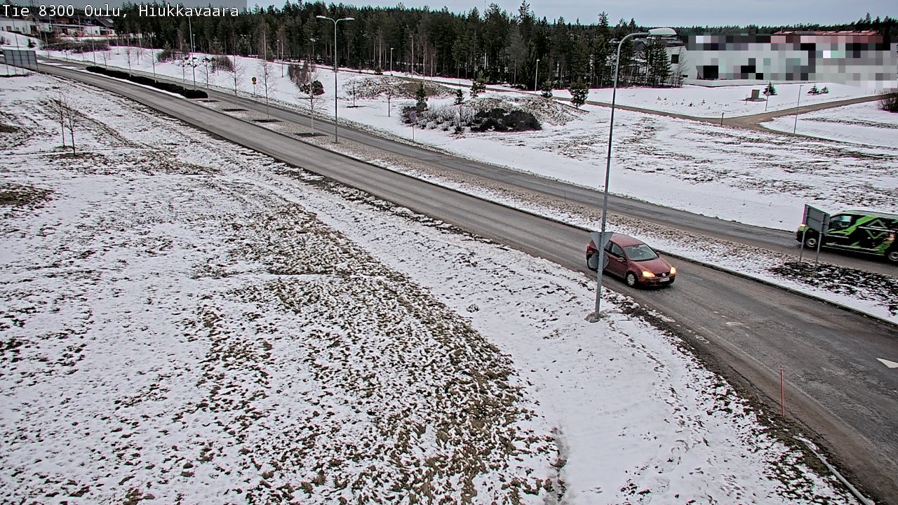 Kelikamerat Kuva tie 8300 Oulu Hiukkavaara, Oulu, Pohjois-Pohjanmaa