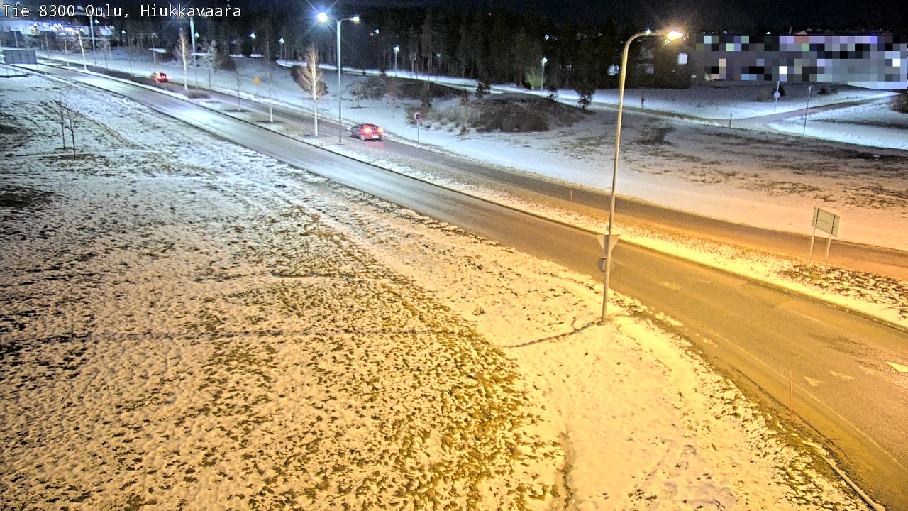 Kelikamerat Kuva tie 8300 Oulu Hiukkavaara, Oulu, Pohjois-Pohjanmaa