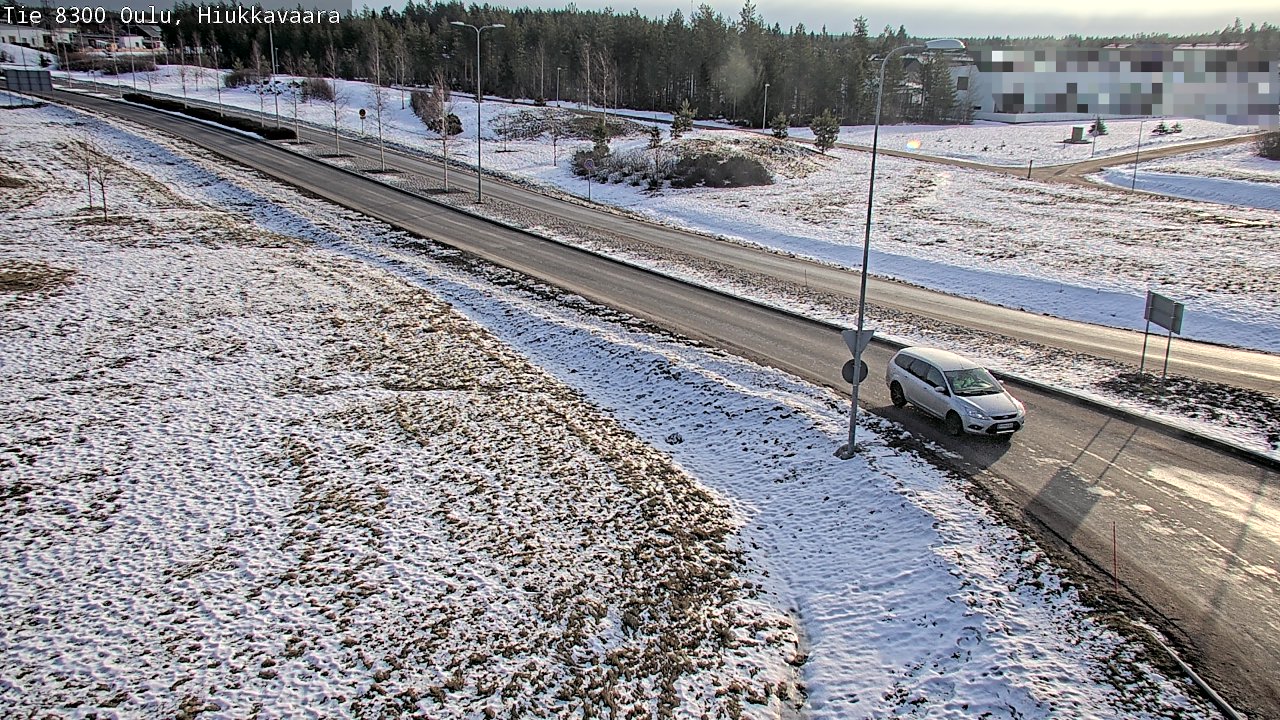 Kelikamerat Kuva tie 8300 Oulu Hiukkavaara, Oulu, Pohjois-Pohjanmaa