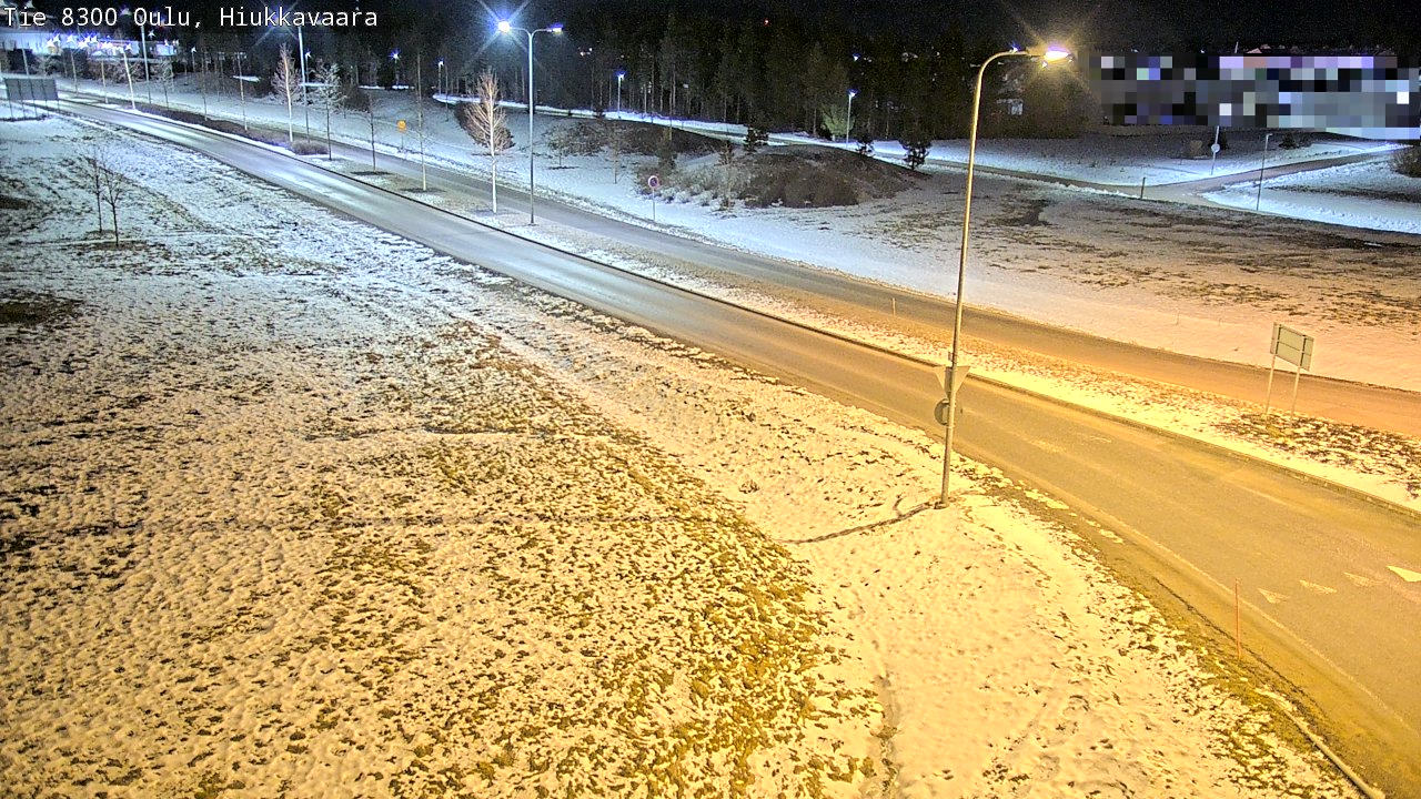 Kelikamerat Kuva tie 8300 Oulu Hiukkavaara, Oulu, Pohjois-Pohjanmaa