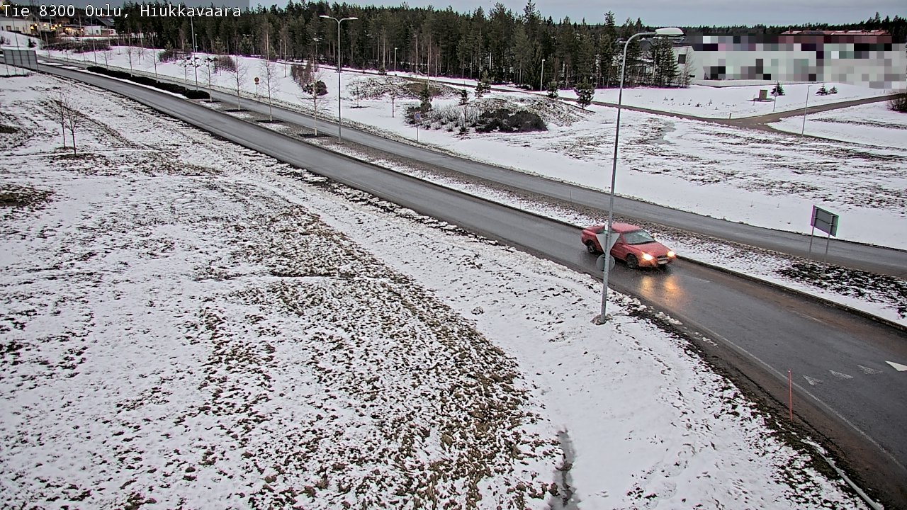 Kelikamerat Kuva tie 8300 Oulu Hiukkavaara, Oulu, Pohjois-Pohjanmaa