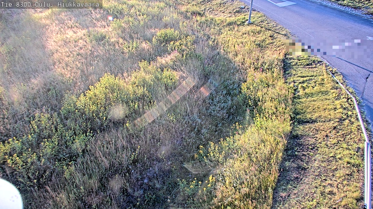 Kelikamerat Kuva tie 8300 Oulu Hiukkavaara, Oulu, Pohjois-Pohjanmaa