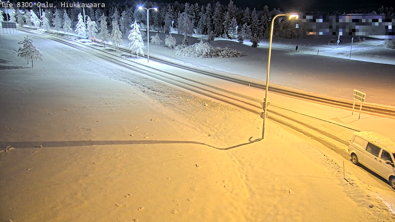 Kelikamerat Kuva tie 8300 Oulu Hiukkavaara, Oulu, Pohjois-Pohjanmaa