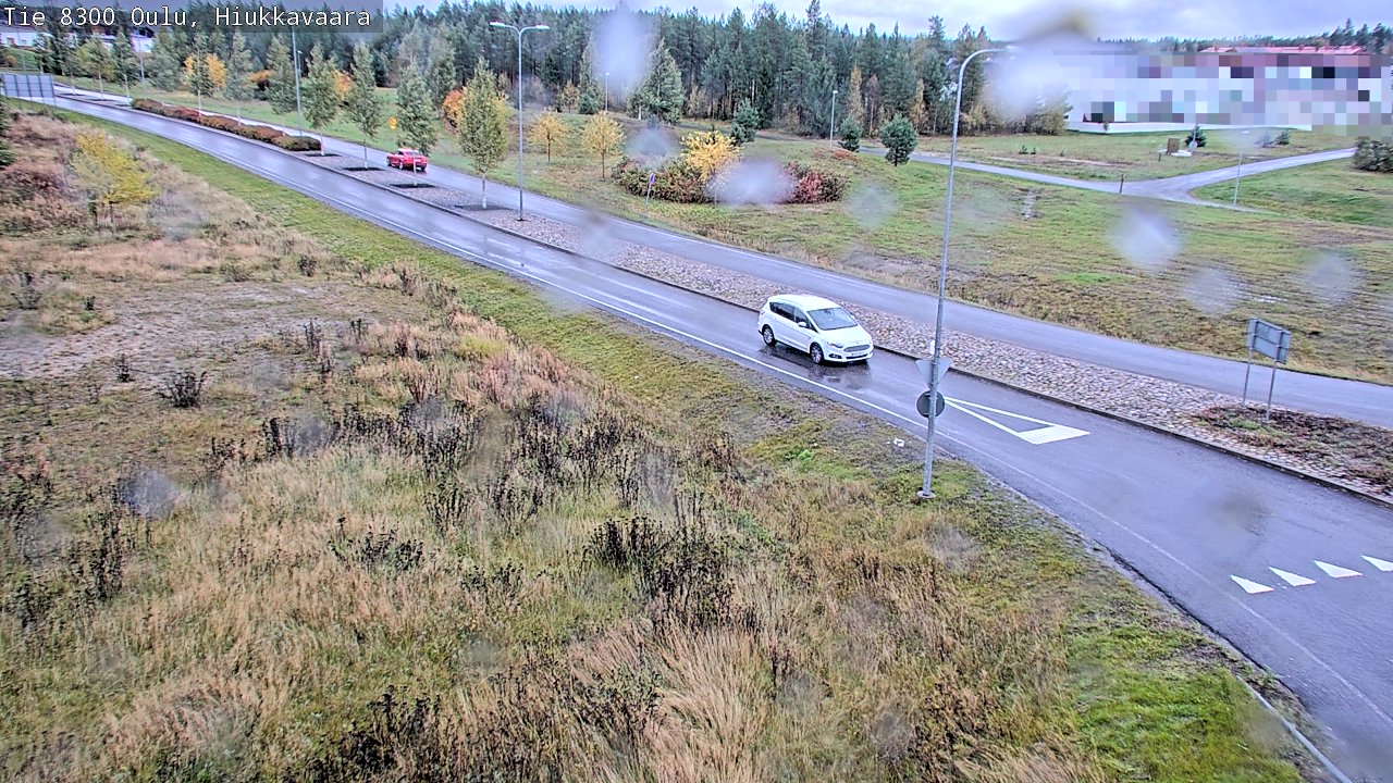 Weather Camera Image road 8300 Oulu Hiukkavaara, Oulu, Pohjois-Pohjanmaa