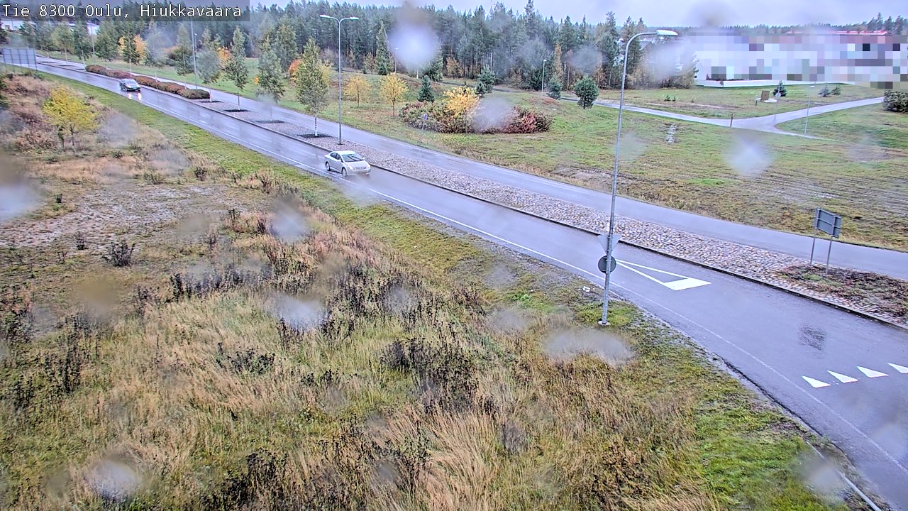 Weather Camera Image road 8300 Oulu Hiukkavaara, Oulu, Pohjois-Pohjanmaa