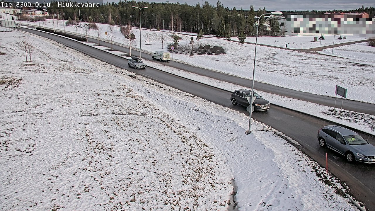 Kelikamerat Kuva tie 8300 Oulu Hiukkavaara, Oulu, Pohjois-Pohjanmaa