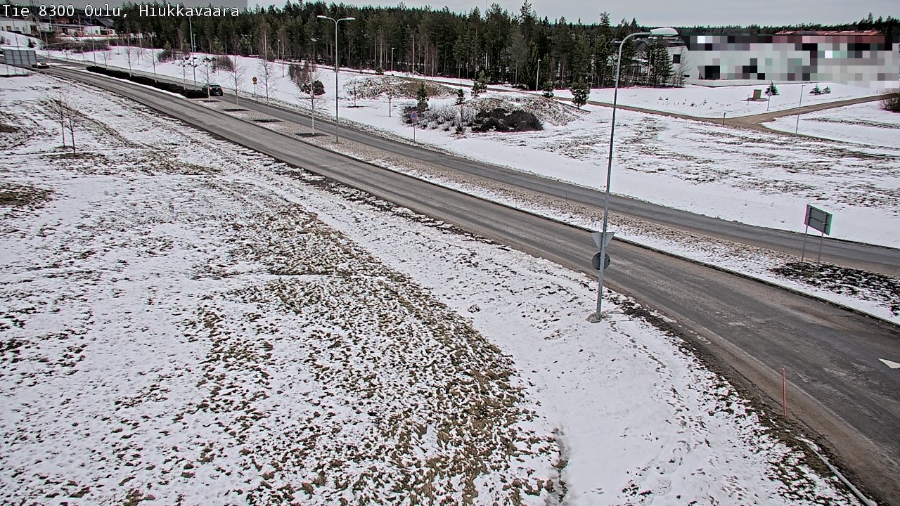 Kelikamerat Kuva tie 8300 Oulu Hiukkavaara, Oulu, Pohjois-Pohjanmaa