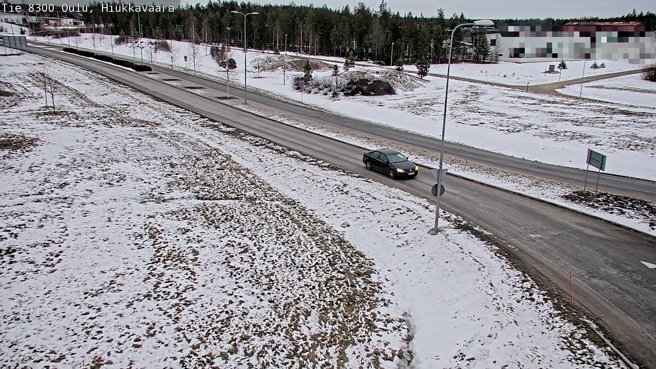 Kelikamerat Kuva tie 8300 Oulu Hiukkavaara, Oulu, Pohjois-Pohjanmaa