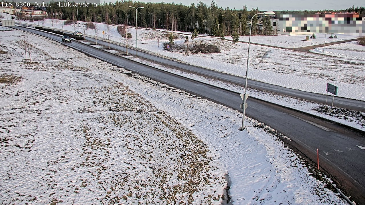 Kelikamerat Kuva tie 8300 Oulu Hiukkavaara, Oulu, Pohjois-Pohjanmaa