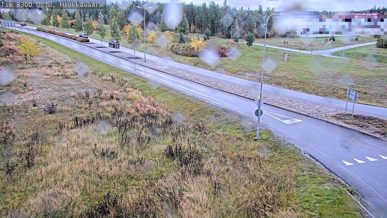 Weather Camera Image road 8300 Oulu Hiukkavaara, Oulu, Pohjois-Pohjanmaa
