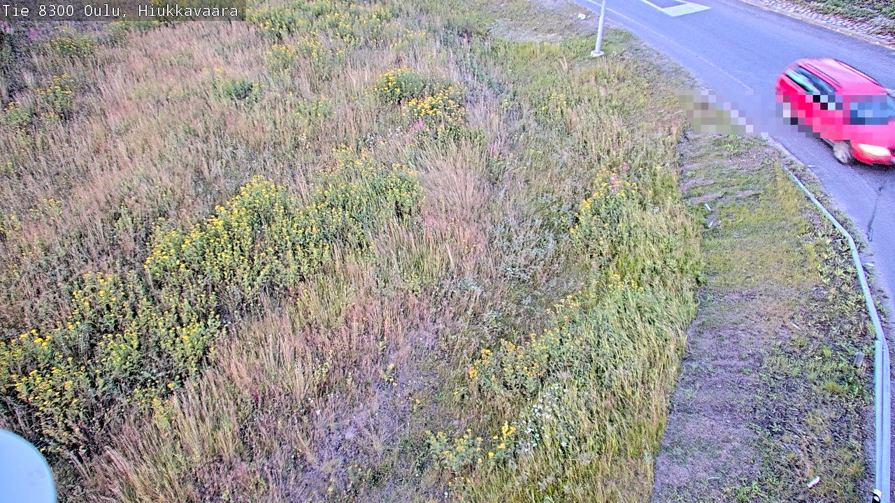 Kelikamerat Kuva tie 8300 Oulu Hiukkavaara, Oulu, Pohjois-Pohjanmaa