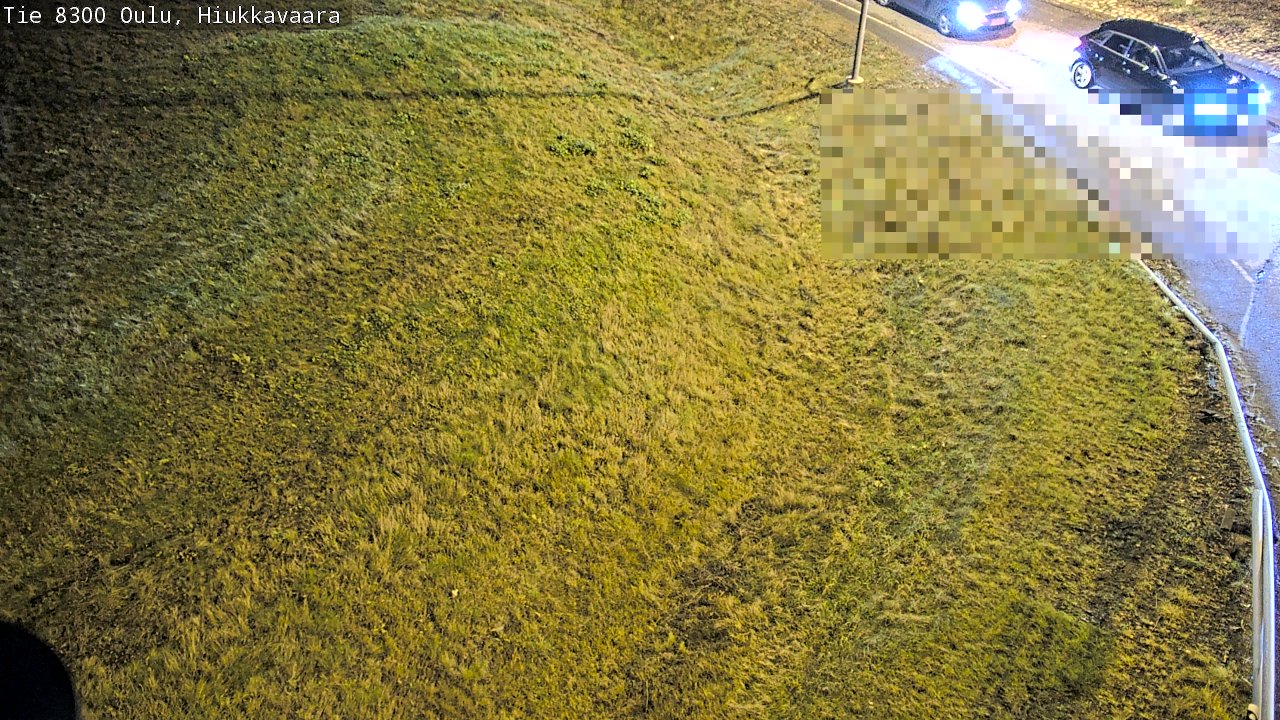 Kelikamerat Kuva tie 8300 Oulu Hiukkavaara, Oulu, Pohjois-Pohjanmaa