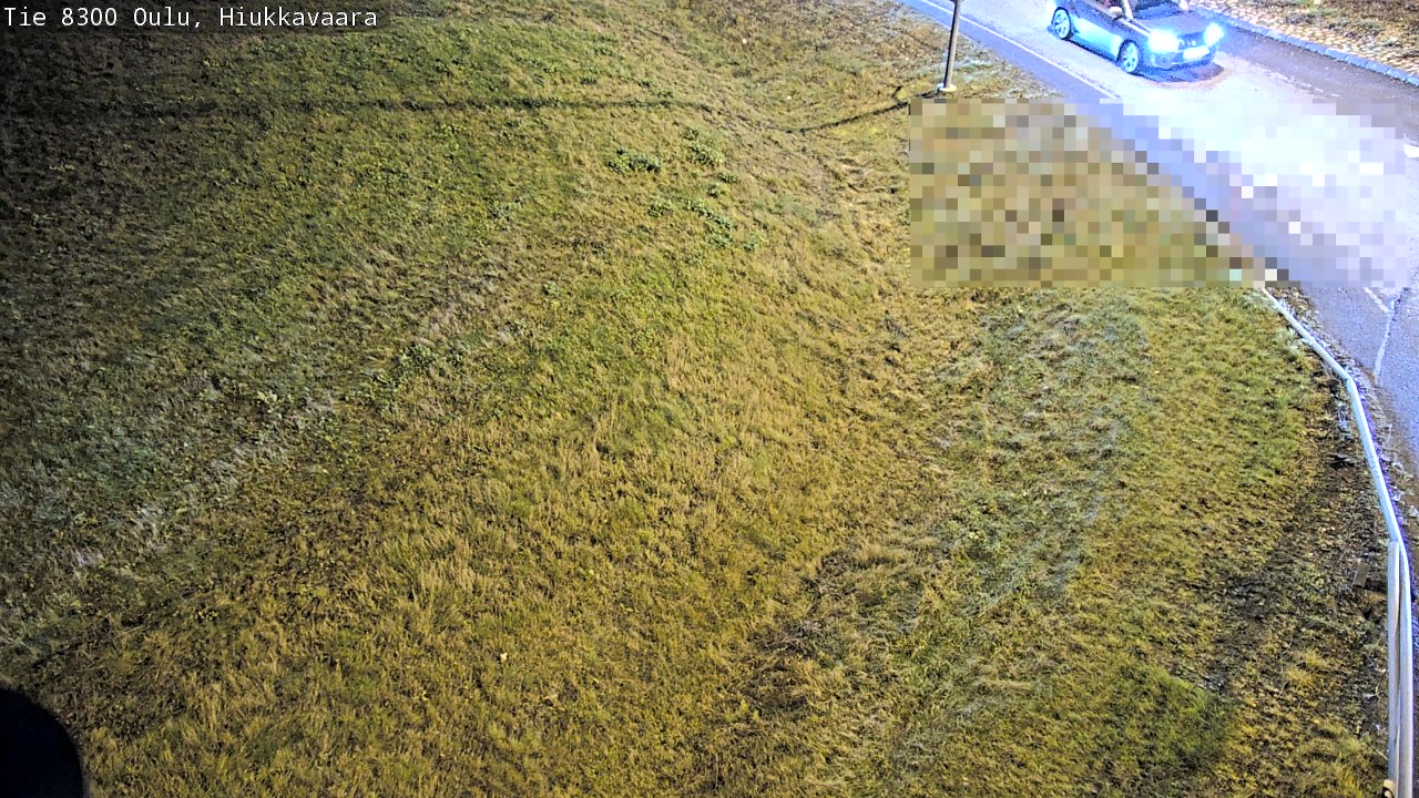 Kelikamerat Kuva tie 8300 Oulu Hiukkavaara, Oulu, Pohjois-Pohjanmaa