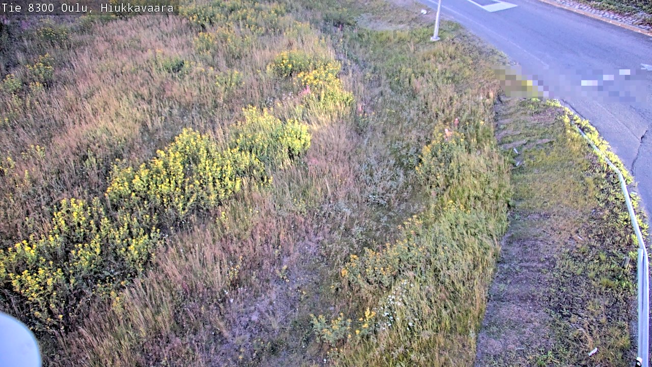 Kelikamerat Kuva tie 8300 Oulu Hiukkavaara, Oulu, Pohjois-Pohjanmaa