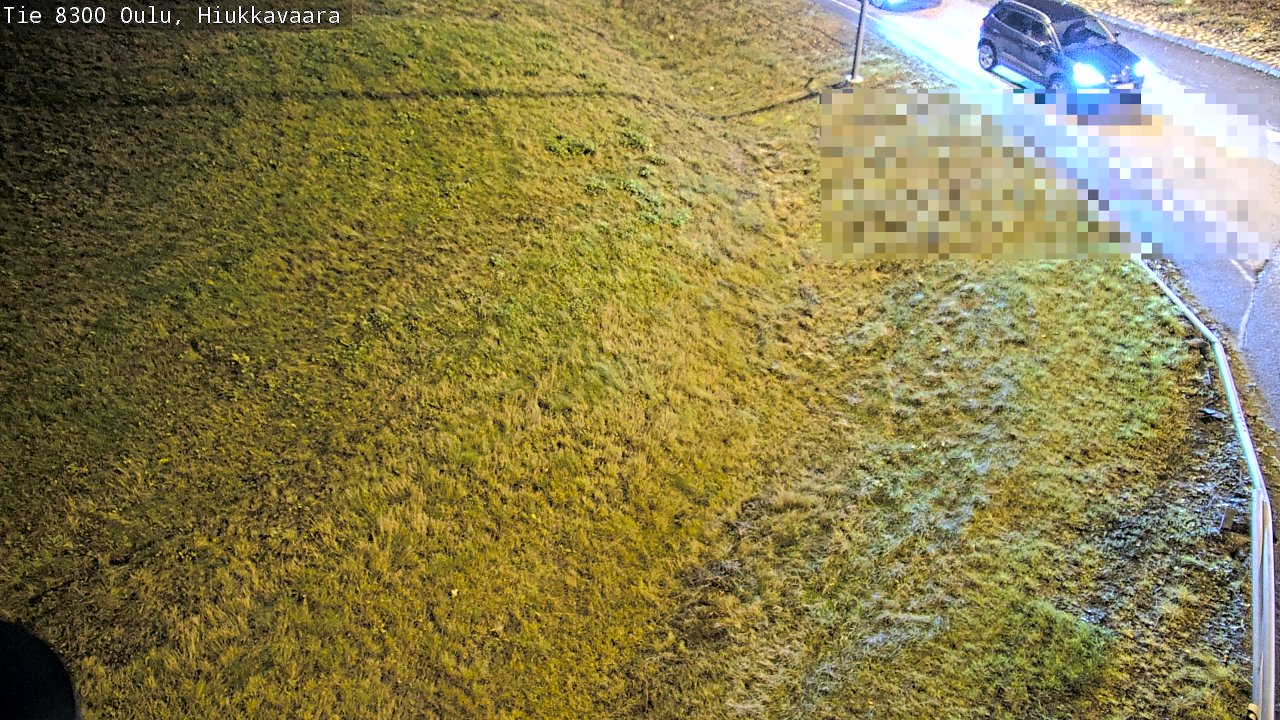 Kelikamerat Kuva tie 8300 Oulu Hiukkavaara, Oulu, Pohjois-Pohjanmaa