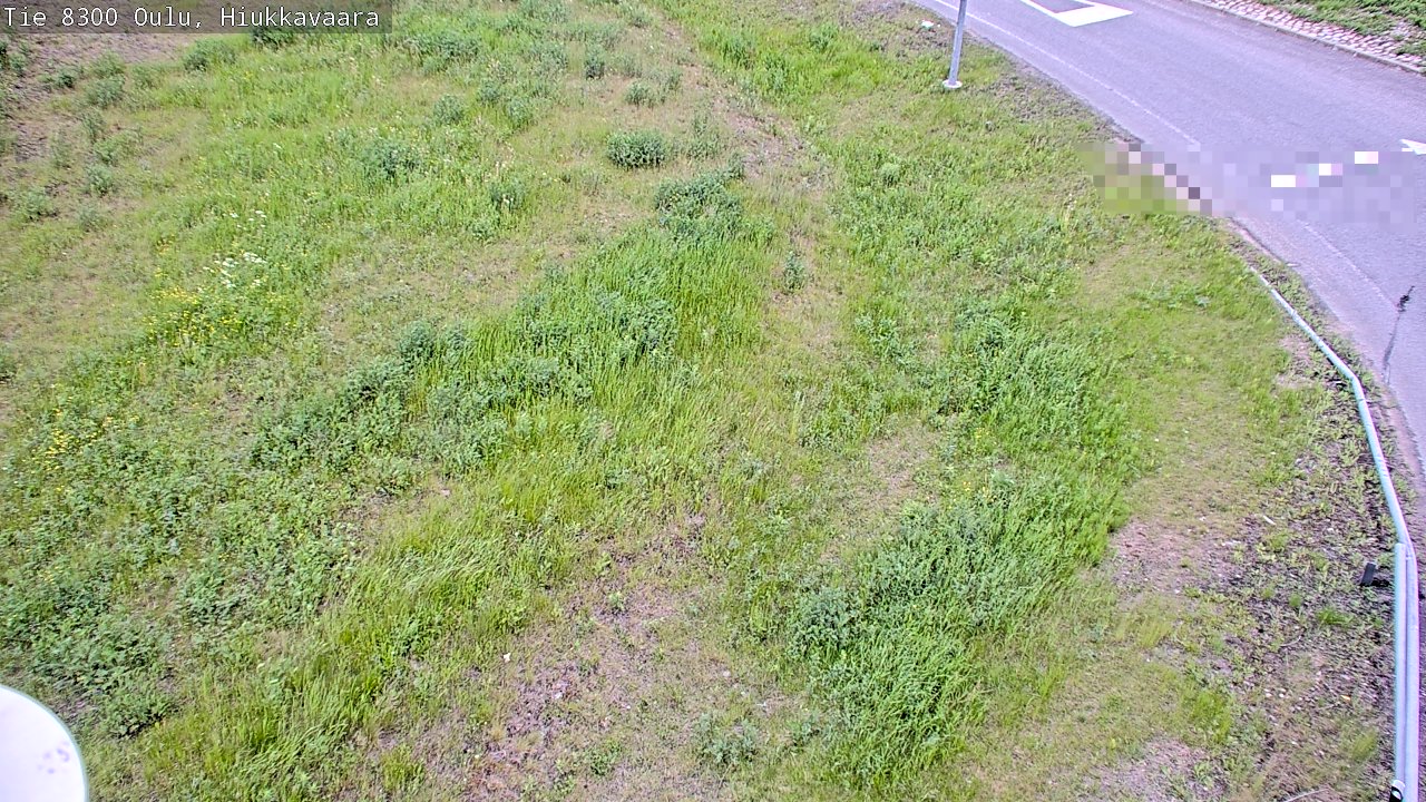 Weather Camera Image road 8300 Oulu Hiukkavaara, Oulu, Pohjois-Pohjanmaa