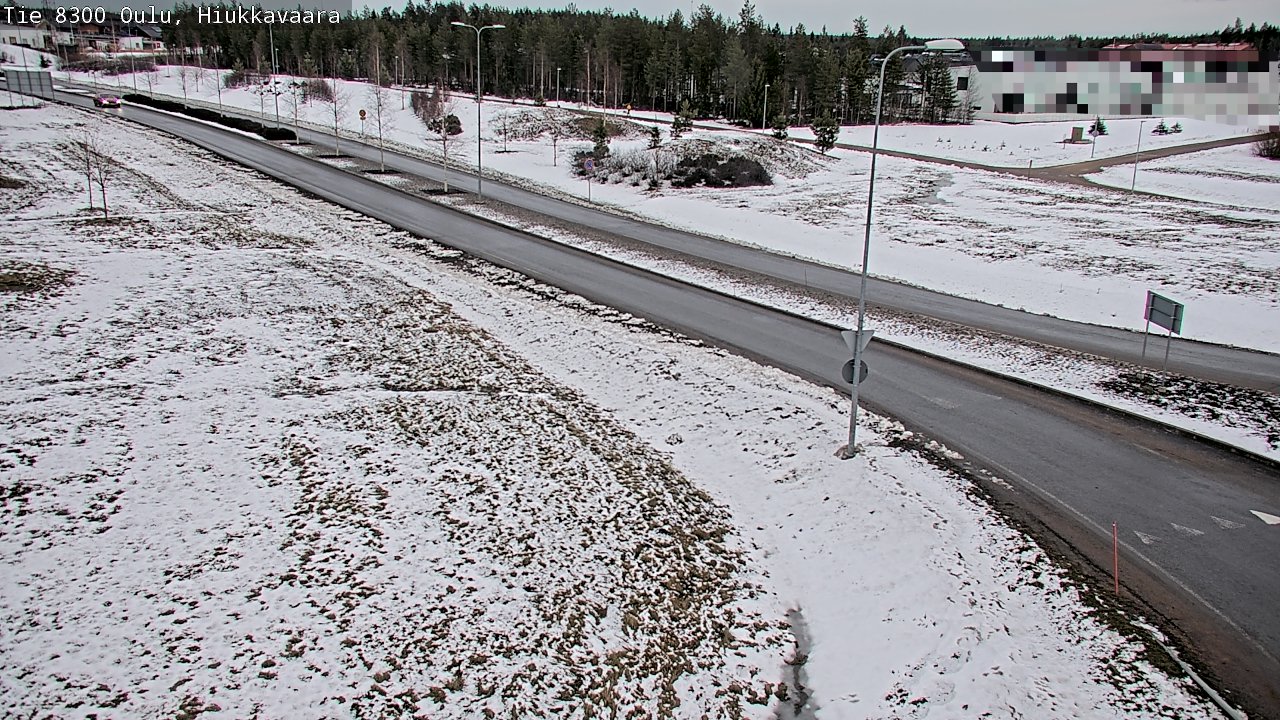 Kelikamerat Kuva tie 8300 Oulu Hiukkavaara, Oulu, Pohjois-Pohjanmaa
