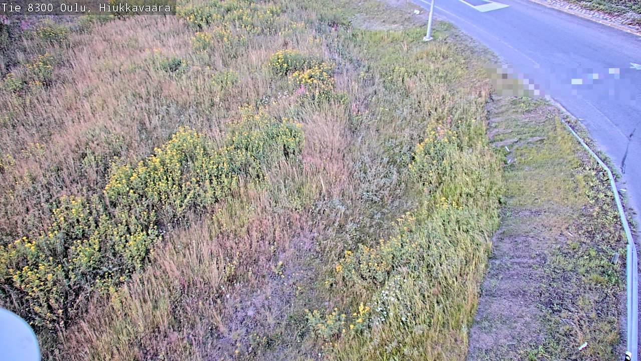 Kelikamerat Kuva tie 8300 Oulu Hiukkavaara, Oulu, Pohjois-Pohjanmaa