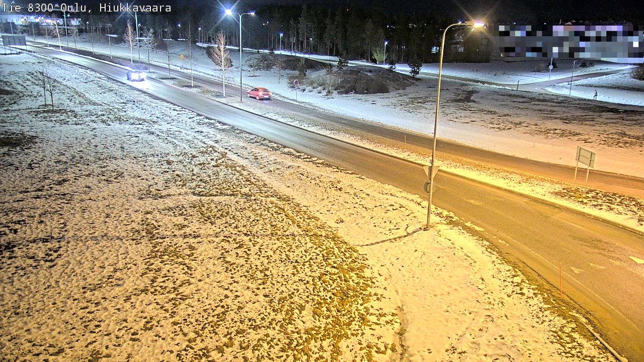 Kelikamerat Kuva tie 8300 Oulu Hiukkavaara, Oulu, Pohjois-Pohjanmaa