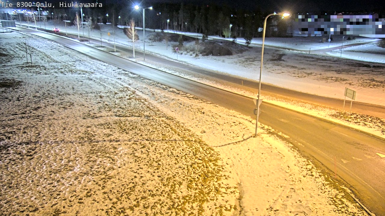 Kelikamerat Kuva tie 8300 Oulu Hiukkavaara, Oulu, Pohjois-Pohjanmaa