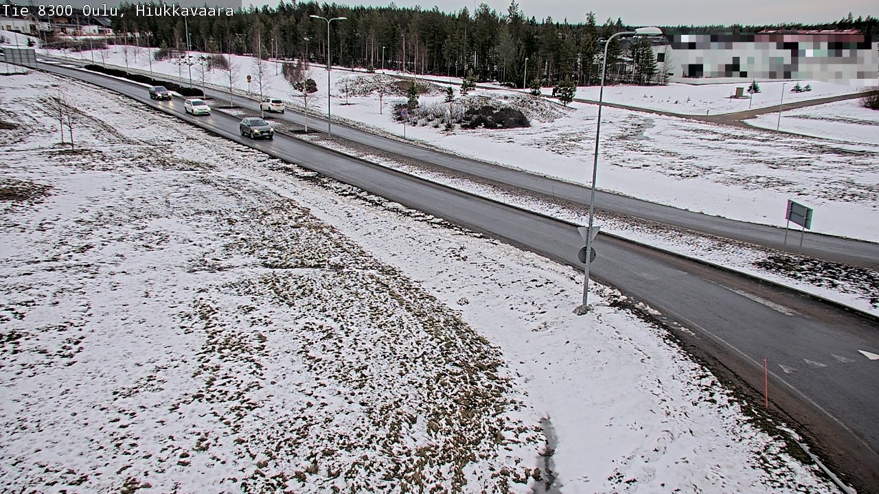 Kelikamerat Kuva tie 8300 Oulu Hiukkavaara, Oulu, Pohjois-Pohjanmaa
